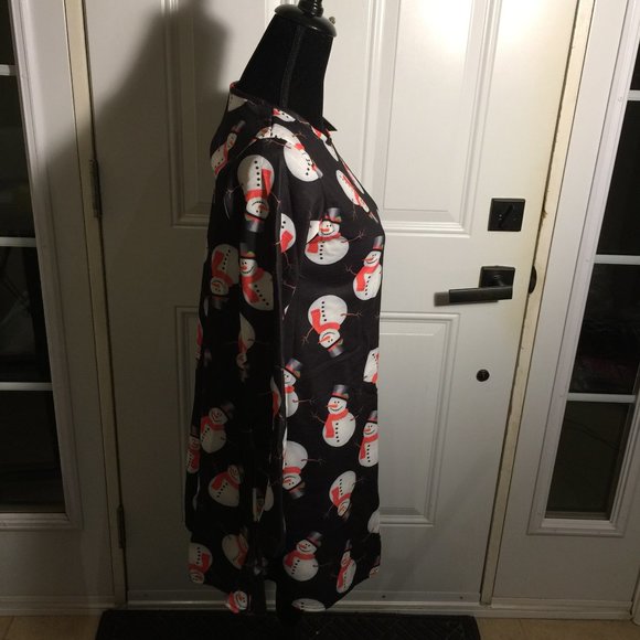 Misslook Tunic Top XL Snowman Holiday Chr… - Picture 4 of 13